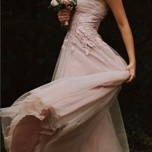 dress the population leticia Dresses | Dress The Population Leticia Plunging Floral Gown